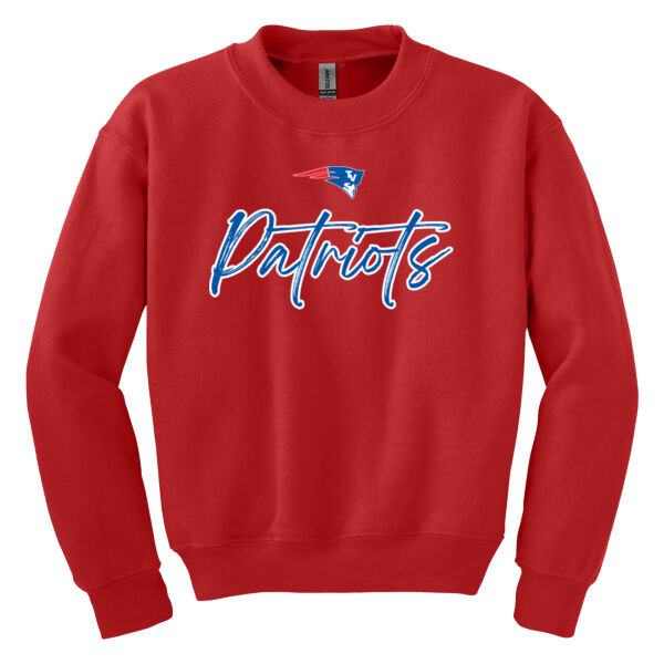 Calligraphy Patriots - Youth Heavy Blend Crewneck Sweatshirt Thumbnail