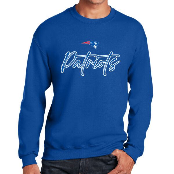 Calligraphy Patriots - Heavy Blend Crewneck Sweatshirt Thumbnail