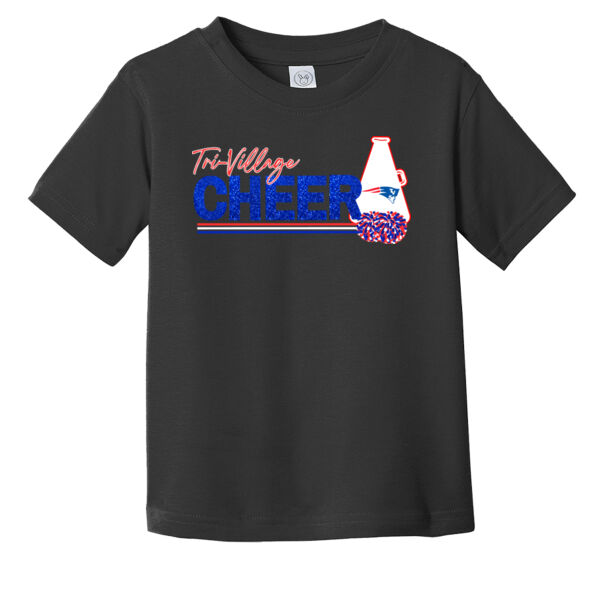 TV Cheer Glitter - Toddler Fine Jersey Tee Thumbnail