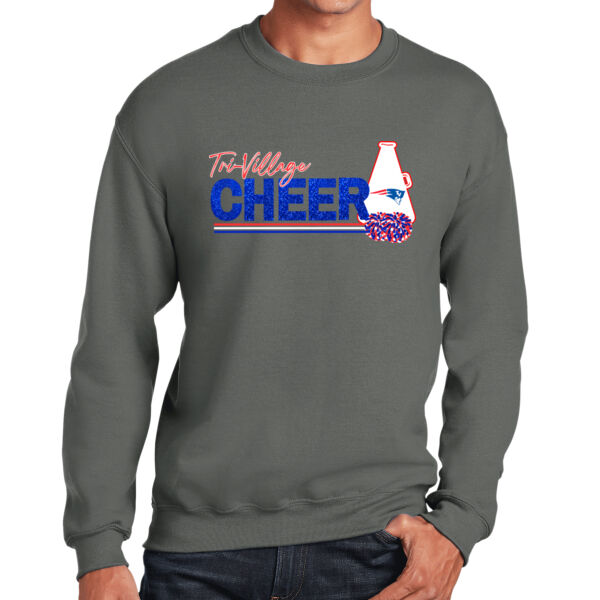 TV Cheer Glitter - Heavy Blend Crewneck Sweatshirt Thumbnail