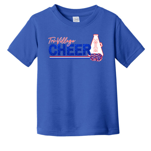 TV Cheer Mom - Toddler Fine Jersey Tee Thumbnail