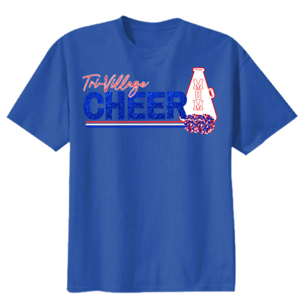 TV Cheer Mom - Youth Heavy Cotton 100% Cotton T Shirt Thumbnail